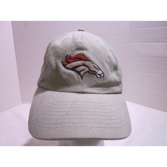 NFL Denver Broncos Embroidered Horse Hat Baseball Adjustable Brown Football - Picture 1 of 6